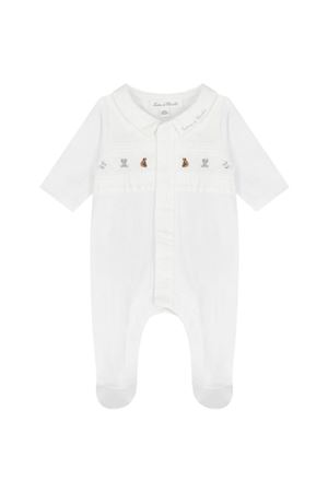 white cotton jumpsuit TARTINE ET CHOCOLAT KIDS | CC540700126E